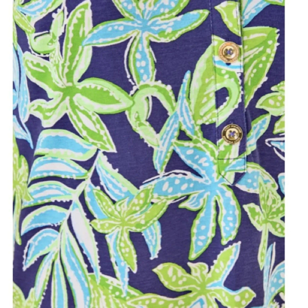 Lilly Pulitzer Bingley Dress Sapphire Pool, Size Medium - Picture 3 of 4